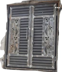 Polished Grill Gate MS, Color : Black, Grey Designer