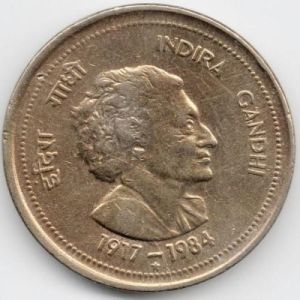 Indira Gandhi Collectible Coin