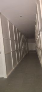 Plain Polished Aluminium Partitions, Color : White