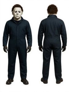 Michael Myers Costume, Color : Black Medium, Gender : Men