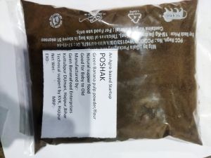 Green Raw Banana Peel Powder
