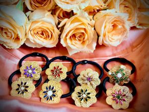 Lakshmi Coin Hair Bands