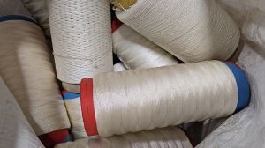 Nylon Polyester White Bobbins