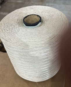Plain White 2ply and Single Nylon Thread, Color : Grey