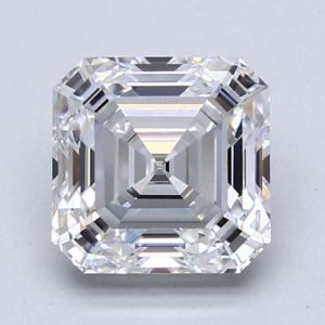 2.7 Carat Asscher Cut Lab Diamond Vs Clarity E Color IGI Certified Loose Diamond