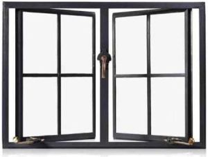 Polished Iron Window Grill