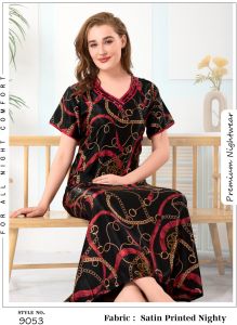 Top Quality Ladies Satin Nighty