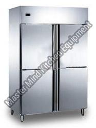 Polished Stainless Steel 4 Door Vertical Refrigerator, Feature : Excellent Strength