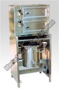 Electric Stainless Steel Idli Boiler, Color : Silver