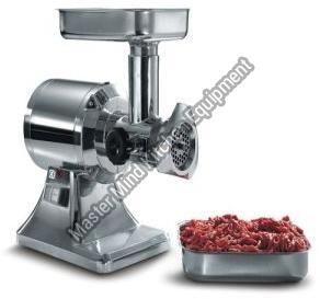 Electric Automatic Stainless Steel Meat Mincer, For Sharpening, Color : Silver