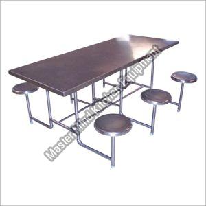 stainless steel dining table