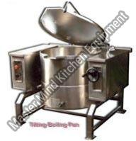 Coated Stainless Steel Tilting Boiling Pan, Feature : Attractive Design