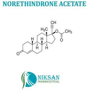 Tablet Norethindrone Acetate, Color : White, CAS No. : 68-22-4