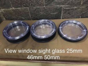 Polished View Window Sight Glass, Brand Name : Gna