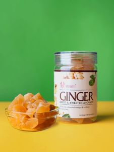 Ginger Cubes, Sweet and Dried