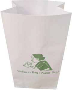 Travel Motion Sickness Bags