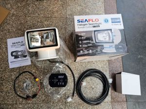 Seaflo Search Light 12v with Remote Control