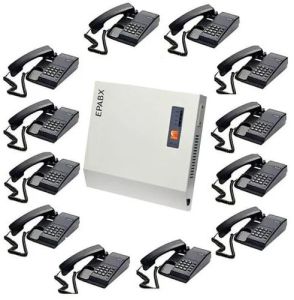 Plastic EPABX Intercom Service For Communication System Offices