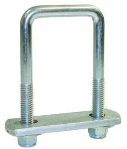 Stainless Steel U Clamps, Color : Silver