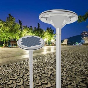 Takeway GARDENSOLAR15R-RGB LED Solar Ufo Garden Light