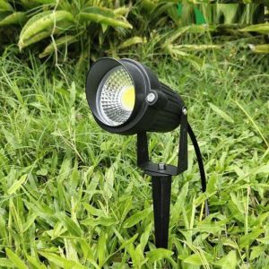 Aluminum Takeway SVT-SPIKEO5 LED Garden Spike Light, Color : Black