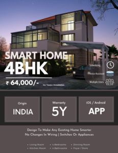 Vission 4bhk Smart Home Automation System