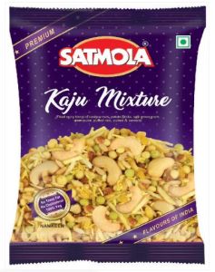 Crispy Satmola Crunchy Cashews, Color : Golden Brown