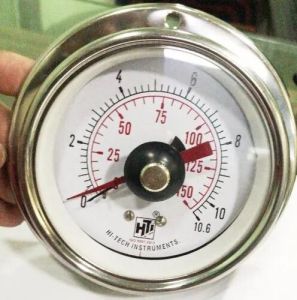 Pressure Gauge Tester, Color : Silver