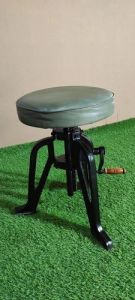 Cast Iron Crank Table for Restaurant, Indoor, Outdoor