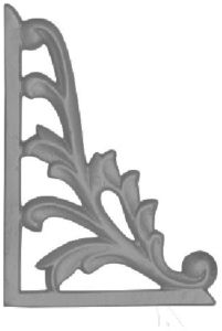 Designer Iron Railing Pillar, Position : Stair, Porch
