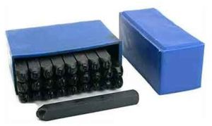 Standard Number Letter Punches, Color : Assorted 3/8