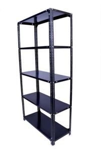 Mild Steel (MS) Warehouse MS Rack, Color : Black