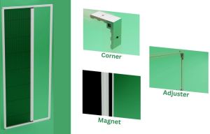 Pleated Insect Screens