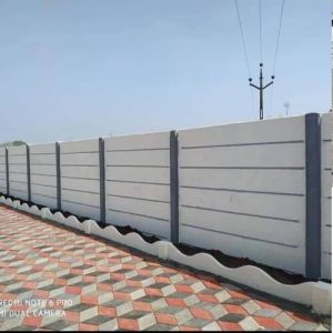 Concrete Panel Build Precast Compound Wall, Color : Red for House