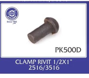 Peekay Steel Clamp Rivet, Color : Black For Truck, Spring Leafs