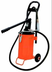 Peekay Aluminium Head Grease Bucket W/trolley 5kg Capacity For Universal