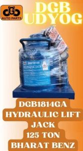 Iron Lifting Hydraulic Bottle Jack Bharat Benz, Capacity : 100 Ton