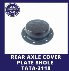 Rear Axle Cover Plate 8hole Tata-3118, Color : Black Standard