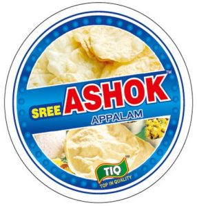 3 Inch Madras Plain Poppadoms