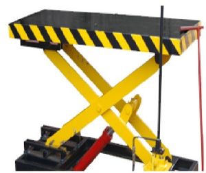 Steel Hydraulic Scissor Lifting Platforms for Maintenance, High Reach
