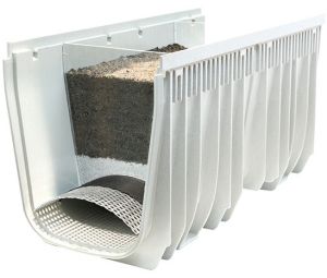Meaclean Pro Filter Drainage Channel