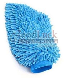 Plain Microfiber Car Washing Gloves Small, Medium, Large