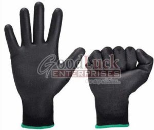 Nylon PU Coated Hand Gloves, Gender : Unisex for Heavy Work