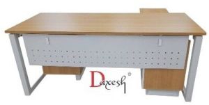 Executive L Shaped Desk Df &AMP;ndash; 508 E Teak