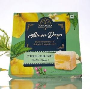 Lemon Almond Turkish Delight