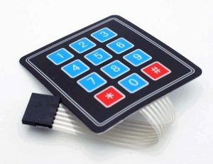 3×4 Keypad Matrix, Weight : Lightweight