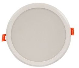 LED Panel Light PC Round Recessed, Power Factor : > 0.95