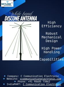 Broadband Omni Discone Antenna