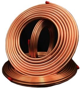 Air Conditioner Copper Pipe, Shape : Round, Packaging Type : Coil