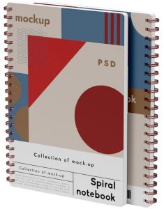 Customize Hard Cover Spiral Notebook 14.8 Cm X 21 Cm for Note-taking